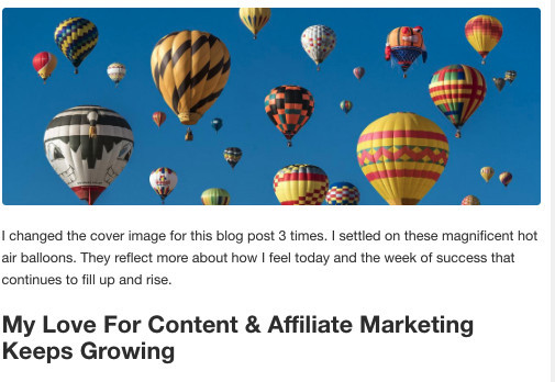 Content Marketing and Affiliate Marketing keeps growing
